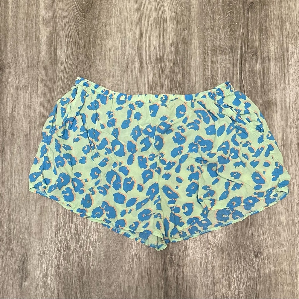 Women’s Leopard Sleep Shorts